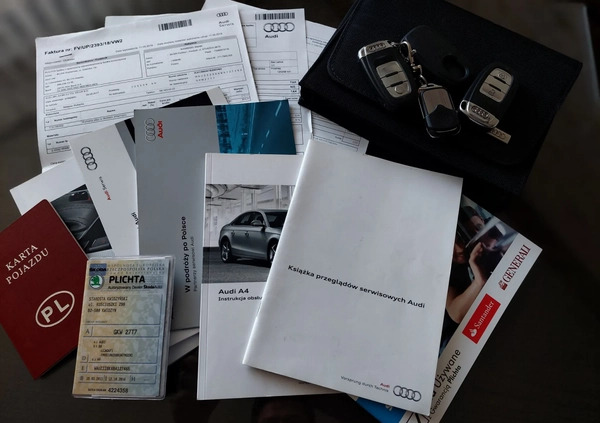Audi A4 cena 42000 przebieg: 175000, rok produkcji 2011 z Kwidzyn małe 407